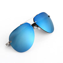 Load image into Gallery viewer, Luxury  Aluminium Magnesium Men's Sports Driving Polarized Sunglasses With Stanless Steel Frame Ultra Light Men Glasses In Aviation Pilot Style With UV400 Protection
