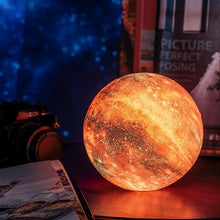 Load image into Gallery viewer, STEVVEX  New3D Print Star Moon Colorful Lamp  With Change Touch Option Home Decor Creative Gift Usb Led Night Light Galaxy Lamp Birthday Gift Lamp
