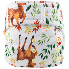 Load image into Gallery viewer, Hook &amp; Loops Pocket Diaper - cloth Inner Waterproof Washable Reusable Baby Diaper For Kids
