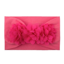 Load image into Gallery viewer, Handamde New Colorful Chiffon Flower Headband for Newborn Baby Toddler Ribbon Elastic Baby Headdress Kids Hair Band Girl Bow Knot Styling
