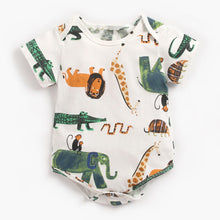 Load image into Gallery viewer, Luxury Modern Interesting Printed Newborn Baby Bodysuit Children Clothing  Girls Boy Jumpsuit For Baby Kids

