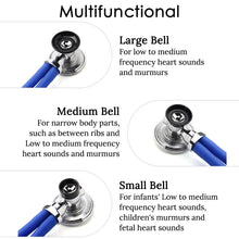 Load image into Gallery viewer, Multifunctional Doctor Stethoscope Professional Doctor Nurse Medical Equipment Cardiology Medical Stethoscope Medical Devices
