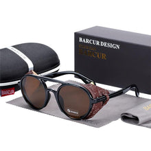 Load image into Gallery viewer, New Elegent Original Round Sunglasses Gradient Vintage Steampunk Goggles For Women and Men With UV400 Protection
