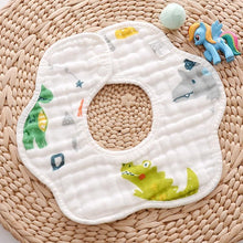 Load image into Gallery viewer, Unisex 360 Degree Rotation 8 Layers Gauze For Baby Kids Burp Cloth For Newborn Infant Saliva Towel
