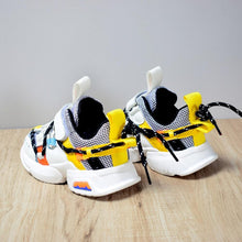 Load image into Gallery viewer, New Kids Shoes Toddler Girls Boy Sneakers Lace Up Design Mesh Breathable Children Tennis Fashion Little Baby Shoes

