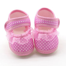 Load image into Gallery viewer, Baby Girls Casual Soft Sole Warm Flat Lace Booties Comfortable Everyday Wear Excellent Gift For Baby Girl
