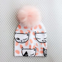 Load image into Gallery viewer, Fashion Newborn Baby Children Hat Cap  Pompom Infant Toddler Comfortable Hats Beanies For Kids Boys And Girls
