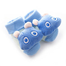 Load image into Gallery viewer, Cartoon Newborn Baby Toddler Floor Non-slip Socks Cotton With Bell Doll Baby Girls &amp; Boys Soft Shoes For Kids

