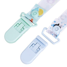 Load image into Gallery viewer, Children Pacifier Holder Clips Soother Holder Pacifier Clip Pacifier Chain Clip Nipple Holder For Baby Kids Pacifier
