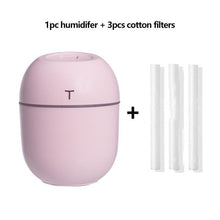 Load image into Gallery viewer, New Ultrasonic Mini Air Humidifier 200ML USB Aroma Essential Oil Diffuser Home Car Fogger Mist Maker with LED Night Lamp
