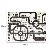 Load image into Gallery viewer, Baby Playing Mat Kids Boys  Crawling Carpet Cute Cartoon Traffic Park Map Mat Toys for Children In Modern New City Design
