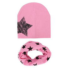 Load image into Gallery viewer, Modern Children Hat Scarf Set Camouflage Print Cotton Baby Beanie Collar for Baby Boy/Girl Cap Kids Warm Hats Scarves Design
