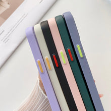 Load image into Gallery viewer, Soft Silicone Wallet Card Holder Phone Case For iPhone 11 mini Cases For iPhone 7 8 Cover Simple Silicone Protective Case For iPhone Girls Women Soft Slim Fit iPhone Case
