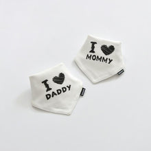 Load image into Gallery viewer, 2 Pcs Baby Bibs Bandana Cotton Double Layers Drool Bib For Boys And Girls Triangle Bibs Infant Towel
