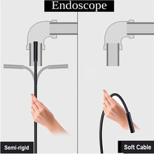 Load image into Gallery viewer, Type C Endoscope Camera 1200P 8mm 1M 2M 5M Soft cable USB Endoscope Borescope Inspection Camera for Android Smartphone Windows
