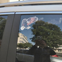 Load image into Gallery viewer, YJZT 14CM*11.8CM Car Accessories Motorcycle American Eagle Decal Car Sticker PVC 6-0308
