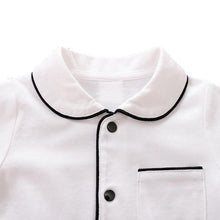 Load image into Gallery viewer, Newborn Baby Girl Boy Rompers Cotton Autumn Spring Infant Toddler Jumpsuit With Collar Pocket In Modern Style
