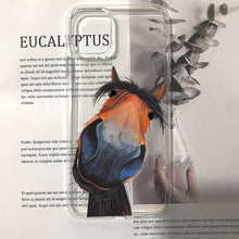 Load image into Gallery viewer, Beauty Horse Phone Case For Iphone 13 11 12 Pro Xs Max 8 7 6 6s Plus X 5s Se 2020 Xr Case Slim Profile Cute Printed Designer Snap On Case

