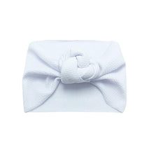 Load image into Gallery viewer, Head wrap Baby Headband Top Knot Headbands Over Sized Bow Hair Newborn Head Band For Baby Girl In elegant Modern Design

