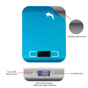 Kitchen Scale Digital Balance Precision Gewelry Weight Electronic Kitchen Precision Smart Scales Kitchen Appliances