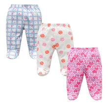 Load image into Gallery viewer, 3PCS Baby Pants 100% Cotton Baby Girls and  Boys Clothes Unisex Casual Bottom PP Pants Newborn Baby Clothing For Children
