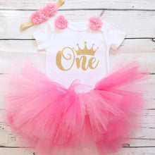 Load image into Gallery viewer, Modern Unicorn Baby Kids 1st year Girls Dress For Birthday Party Outfits Infant Princess Girls Clothes 12 Months Kids
