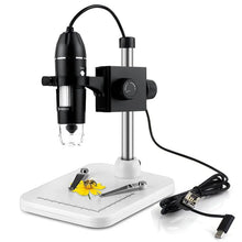 Load image into Gallery viewer, 1600X 3 in 1 USB Digital Microscope Type-C Electronic Microscope Camera Zoom Magnifier Endoscope 8 LEDs for mobile phone repair
