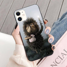 Load image into Gallery viewer, Bright Hedgehog In The Fog Phone Case For Iphone 13 8 7 6 6s Plus X 5s Se 2020 Xr 11 12 Mini Pro Xs Max Screen Protector soft Flexible Silicone Gel Rubber Bumper Cover

