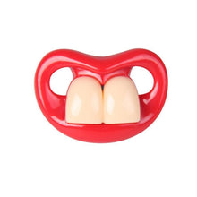 Load image into Gallery viewer, Baby Pacifier Nipple Soother Joke Prank Toddler Nipple Teether Newborn Pacifier Clips For Baby and Kids
