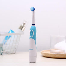 Load image into Gallery viewer, Modern  Rotation Proffesional Electric Toothbrush with 4 &amp; 8 Replacement Heads Deep Clean Battery Operated Tooth Brush Teeth Whitening Teethbrush For Adults
