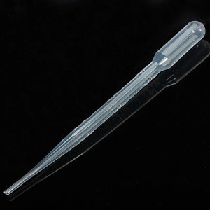 100Pcs 0.2/1/3ML Laboratory Tools Pipettes Plastic Disposable Graduated Pasteur Pipette Dropper Polyethylene Makeup Tools