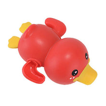 Load image into Gallery viewer, Bathroom Bath Shower Baby Clockwork Swimming Play Water Cute Little Yellow Duck Bathing Bathtub Toys For Kids
