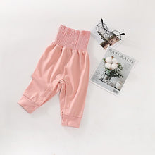 Load image into Gallery viewer, Modern New Newborn Pants For Four Seasons With High Waist Pants Baby 100% Cotton Soft Girl Pants And Baby Boy Trousers Pants 0-24M For Kids
