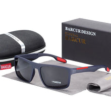 Load image into Gallery viewer, BARCURTR90 Ultralight Polarized Sunglasses for Men Vintage Square Eyewear with UV400 Protection for Summer
