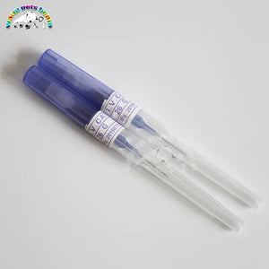 Dog Cat Sterilized I.V.Cannula Disposable IV catheter 20G 24G 26G Intravenous Cannula Veterinary Supplies