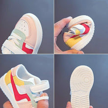 Load image into Gallery viewer, Unisex Baby Shoes Toddler Girls Boys Sports Shoes For Children Girls Baby Leather Flats Kids Sneakers Fashion Shoes
