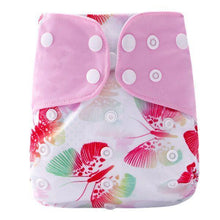 Load image into Gallery viewer, Comfortable Reusable One Size Pocket Adjustable Baby Nappies Inner Cloth Breathable Diaper
