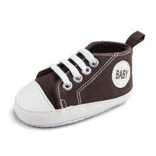 Load image into Gallery viewer, Classic Canvas Newborn Baby Boys Girls First Walkers Toddler Soft Sole Anti-slip Sneakers
