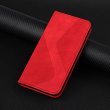 Load image into Gallery viewer, Luxury Blue Flip Wallet Case For iPhone 14 13 12 Mini Plus 11 Pro Magnetic Cards Phone Cover Magnetic PU Leather Phone Case Classic S-shaped Simple Flip Wallet Cover
