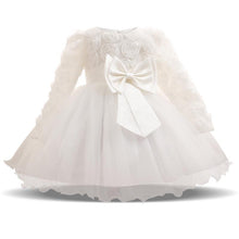 Load image into Gallery viewer, Luxury Designer Handmade Pink Dress for First Birthday Party Girl Baby Clothing Ball Toddler Girls Dress
