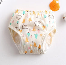 Load image into Gallery viewer, 8-layer Pants Baby Diapers Reusable Training Pants Washable Cloth Diapers Waterproof Pants Nappies  With Leak-proof Side
