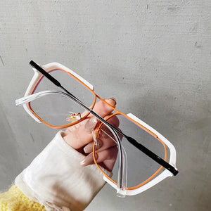 Oversized Sunglasses Women Fashion Sun Glasses For Women Brand Designer Vintage Glasses Men Square Sunglasses Men Metal Eyewear
