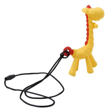 Load image into Gallery viewer, Unique Cute Cartoon Giraffe Shape Baby Teether Silicone  Teething Toy New Hanging Toy For Baby Activity
