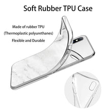 Load image into Gallery viewer, Stylish Marble Stone Texture Phone Case For Iphone 12 Pro 13 Pro Max Unique Solid Color Marble Soft Cover Silicone Mobile Phone Case
