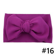 Load image into Gallery viewer, Baby Girls Headband Big Bow Hair Band Kids Adjustable Head Wrap Turban Infant Hair Accessories

