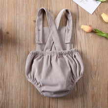 Load image into Gallery viewer, Baby Summer Clothing Newborn Infant Baby Boy/Girls Bodysuit Jumpsuit Backless Outfits For Girls
