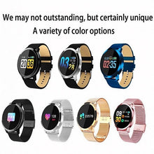 Load image into Gallery viewer, New Q8 LED Bluetooth Smart Watch With Stainless Steel Waterproof Breacelet Wearable Device Smartwatch Style for Men and Women With Fitness Tracker
