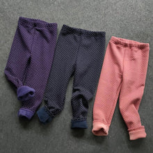 Load image into Gallery viewer, Kids Pants Small Dot Plus Girls Leggings Children's Girl Cotton Stretch Trousers Children Clothing
