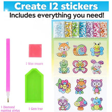 Load image into Gallery viewer, Big Gem Diamond Painting Kit - DIY Mosaic Art &amp; Sticker Craft for Kids
