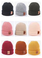 Load image into Gallery viewer, Warm Baby Winter Hat for Kids Beanie Knit Children Hats for Girls &amp; Boys Baby Cap For Kids and Mother/Dad
